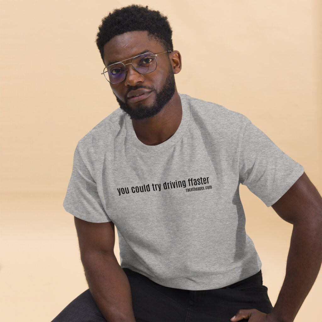 you could try driving faster - Unisex Tee